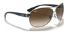 Ray-Ban RB3386 Sunglasses / Gunmetal №004/71 / Dark Green (3N 12.9%) / Size 63