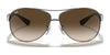 Ray-Ban RB3386 Sunglasses / Gunmetal №004/71 / Dark Green (3N 12.9%) / Size 63