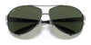 Ray-Ban RB3386 Sunglasses / Gunmetal №004/71 / Dark Green (3N 12.9%) / Size 63