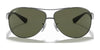 Ray-Ban RB3386 Sunglasses / Gunmetal №004/71 / Dark Green (3N 12.9%) / Size 63