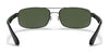 Ray-Ban RB3445 Sunglasses / Gunmetal №4 / Green Classic G-15 (3N 12.9%) / Size 61