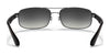 Ray-Ban RB3445 Sunglasses / Gunmetal №4 / Green Classic G-15 (3N 12.9%) / Size 61