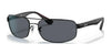 Ray-Ban RB3445 Sunglasses / Black №006/P2 / Grey (Polarized) (3P 11.6%) / Size 61