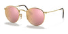 Ray-Ban ROUND METAL RB3447N Sunglasses / Arista Gold №1 / G-15 Green (3N 13.2%) / Size 50