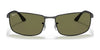Ray-Ban RB3498 Sunglasses / Black №006/81 / Grey (Polarized) (3P 10%) / Size 61