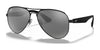 Ray-Ban RB3523 Sunglasses | Size 59 / Black №006/6G / Grey Mirror Silver (3N 10%)