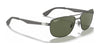 Ray-Ban RB3528 Sunglasses | Size 61 / Black №006/71 / Green (3N 12.9%)