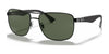 Ray-Ban RB3533 Sunglasses | Size 57 / Black №002/71 / Green (3N 12.9%)