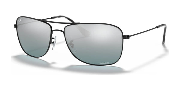 Ray-Ban RB3543 Sunglasses / Black №002/5L / Grey (Polarized) (3P 17.0%)