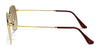 Ray-Ban HEXAGONAL RB3548 Sunglasses / Gold №919631 / G-15 Green (3N 13.2%) / Size 51