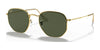 Ray-Ban HEXAGONAL RB3548 Sunglasses / Gold №919631 / G-15 Green (3N 13.2%) / Size 51