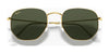 Ray-Ban HEXAGONAL RB3548 Sunglasses / Gold №919631 / G-15 Green (3N 13.2%) / Size 51
