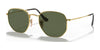 Ray-Ban HEXAGONAL RB3548N Sunglasses / Copper №9069A5 / Brown Gradient (3N 12.8%) / Size 51