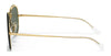 Ray-Ban BLAZE AVIATOR RB3584N Sunglasses | Size 61 / Arista Gold №905071 / Dark Green (3N 14.0%)