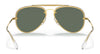 Ray-Ban BLAZE AVIATOR RB3584N Sunglasses | Size 61 / Arista Gold №905071 / Dark Green (3N 14.0%)