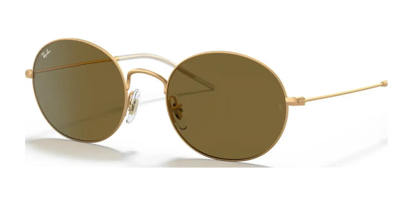 Ray-Ban RB3594 Sunglasses | Size 53 / Gold №901373 / Dark Brown (3N 13.5%)