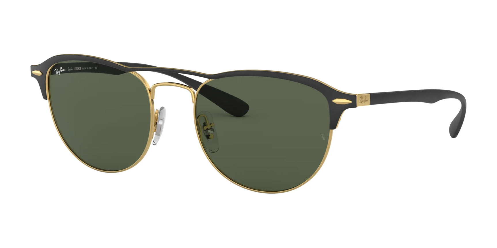 Ray-Ban RB3596 Sunglasses Black / Green Classic Ray-Ban RB3596 Sunglasses Black / Green Classic