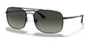 Ray-Ban RB3611 Sunglasses | Size 60 / Black №006/71 / Grey Gradient (3N 14.02%)