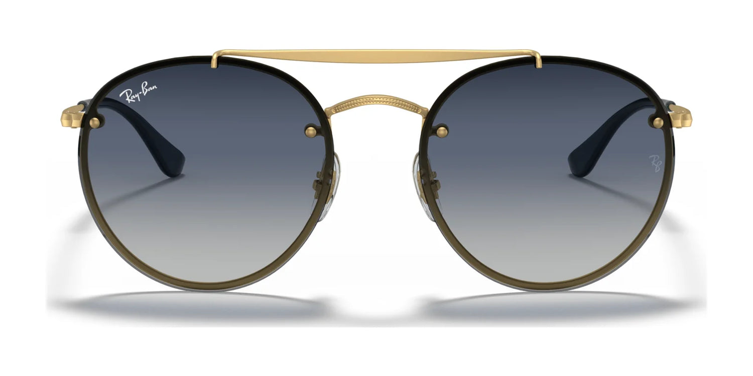Ray-Ban BLAZE ROUND DOUBLEBRIDGE RB3614N Sunglasses | Size 54 Ray-Ban BLAZE ROUND DOUBLEBRIDGE RB3614N Sunglasses | Size 54