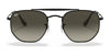 Ray-Ban THE MARSHAL RB3648 Sunglasses / Black №002/71 / Grey Gradient (3N 14.02%) / Size 51