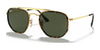 Ray-Ban THE MARSHAL II RB3648M Sunglasses | Size 52 / Arista Gold №1 / G-15 Green (3N 13.2%)