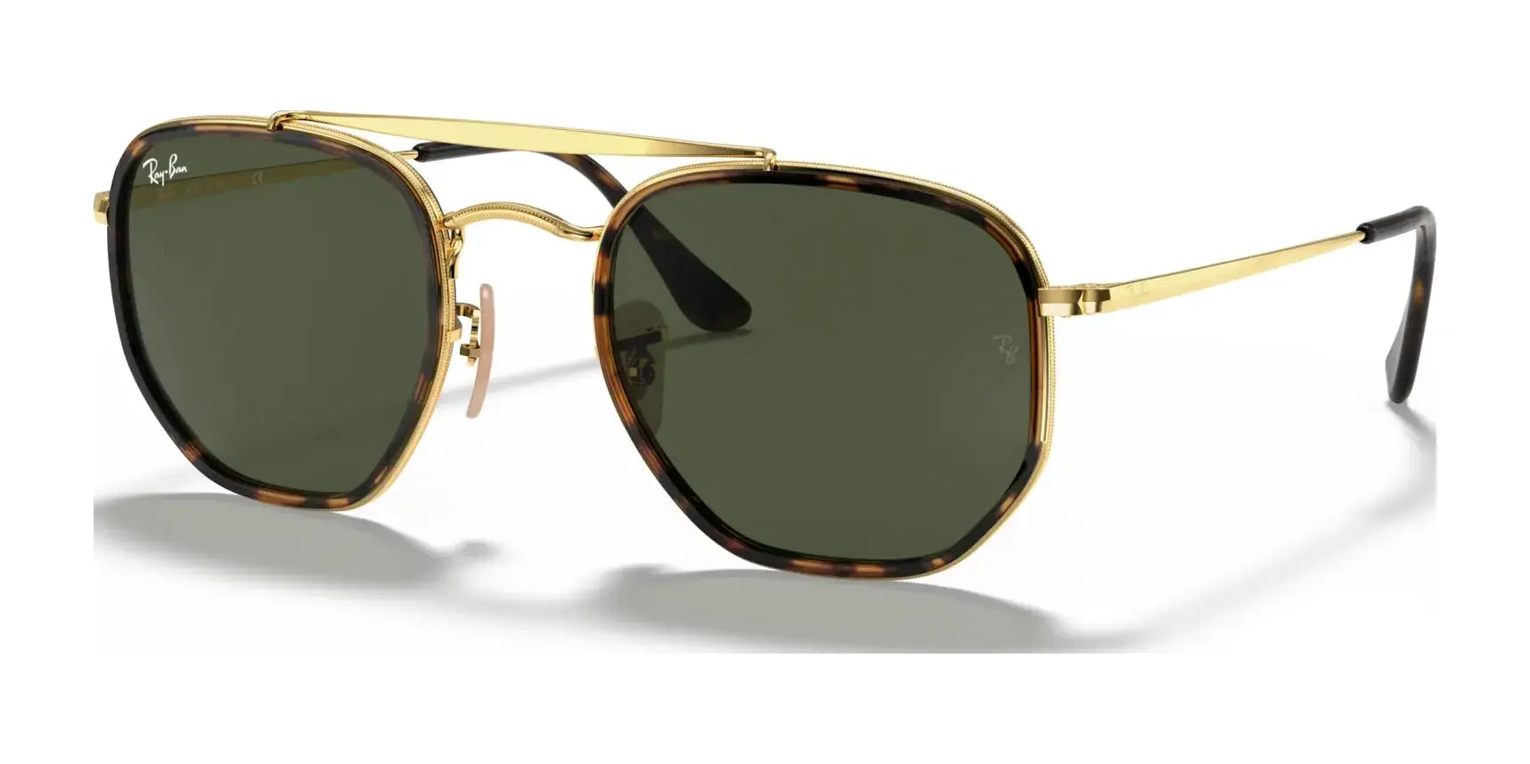 Ray-Ban THE MARSHAL II RB3648M Sunglasses Arista Gold / G-15 Green Ray-Ban THE MARSHAL II RB3648M Sunglasses Arista Gold / G-15 Green