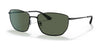 Ray-Ban RB3653 Sunglasses | Size 60 / Black №002/71 / Green (3N 12.9%)