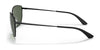 Ray-Ban RB3653 Sunglasses | Size 60 / Black №002/71 / Green (3N 12.9%)