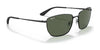 Ray-Ban RB3653 Sunglasses | Size 60 / Black №002/71 / Green (3N 12.9%)