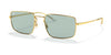 Ray-Ban RB3669 Sunglasses | Size 55 / Arista Gold №001/Q5 / Green Gradient Blue (Photochromic) (2F 20%)