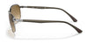 Ray-Ban RB3671 Sunglasses | Size 60 / Brown On Gunmetal №920351 / Light Brown Gradient (2N 30.5%)