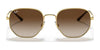 Ray-Ban RB3682 Sunglasses | Size 51 / Black №002/80 / Dark Blue (3N 15.3%)