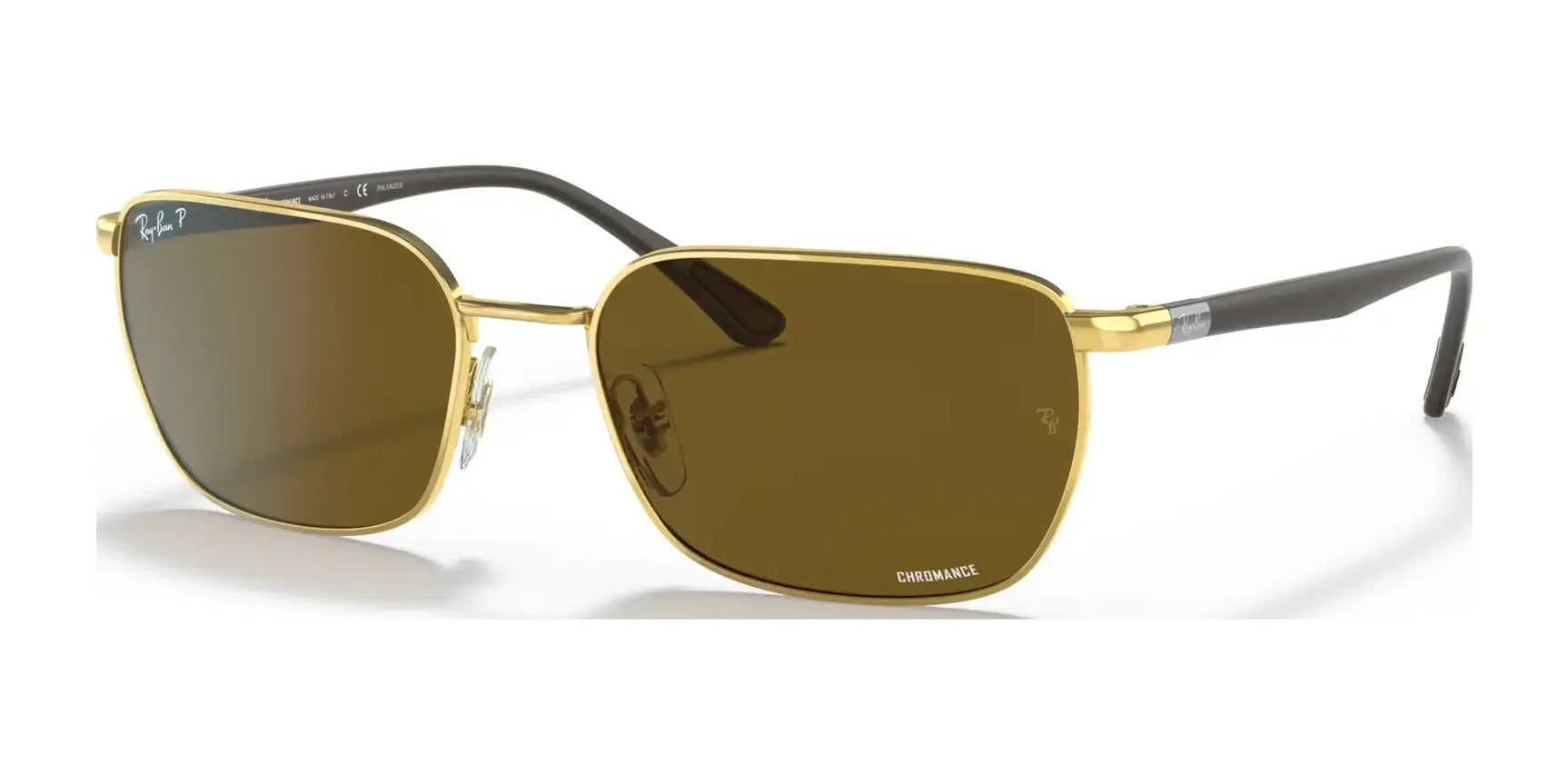 Ray-Ban RB3684CH Sunglasses Arista Gold / Brown (Polarized) Ray-Ban RB3684CH Sunglasses Arista Gold / Brown (Polarized)