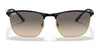 Ray-Ban RB3686 Sunglasses | Size 57 / Black №186/31 / Green (3N 13.2%)