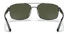 Ray-Ban RB3687 Sunglasses | Size 61 / Black №002/31 / Green (3N 13.2%)