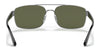 Ray-Ban RB3687 Sunglasses | Size 61 / Black №002/31 / Green (3N 13.2%)