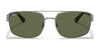 Ray-Ban RB3687 Sunglasses | Size 61 / Black №002/31 / Green (3N 13.2%)