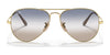 Ray-Ban AVIATOR METAL II RB3689 Sunglasses / Arista Gold №914731 / G-15 Green (3N 13.2%) / Size 58