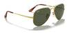 Ray-Ban AVIATOR METAL II RB3689 Sunglasses / Arista Gold №914731 / G-15 Green (3N 13.2%) / Size 58