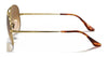 Ray-Ban AVIATOR METAL II RB3689 Sunglasses / Arista Gold №914731 / G-15 Green (3N 13.2%) / Size 58