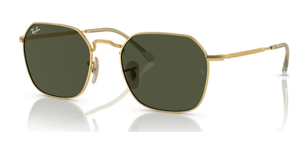 Ray-Ban JIM RB3694 Sunglasses / Arista Gold №001/31 / Green (3N 13.2%) / Size 53