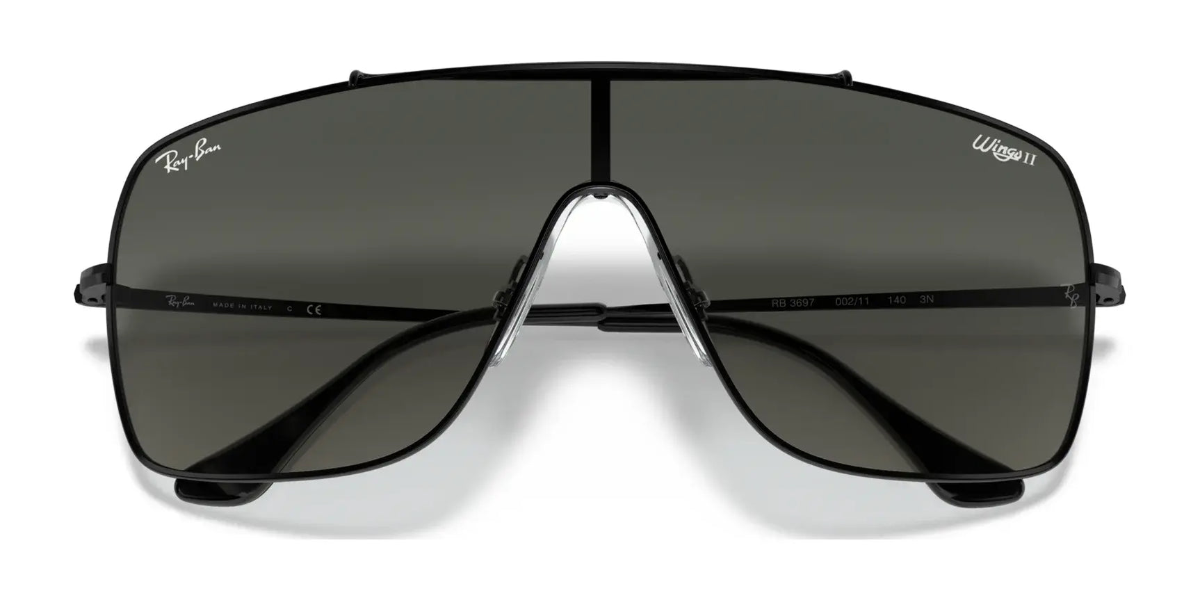 Ray-Ban WINGS II RB3697 Sunglasses | Size 135 Ray-Ban WINGS II RB3697 Sunglasses | Size 135