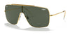 Ray-Ban WINGS II RB3697 Sunglasses | Size 135 / Arista Gold №905071 / Dark Green (3N 14.0%)