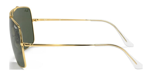 Ray-Ban WINGS II RB3697 Sunglasses / Size 135 / Arista Gold №905071 / Dark Green (3N 14.0%)