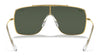 Ray-Ban WINGS II RB3697 Sunglasses | Size 135 / Arista Gold №905071 / Dark Green (3N 14.0%)