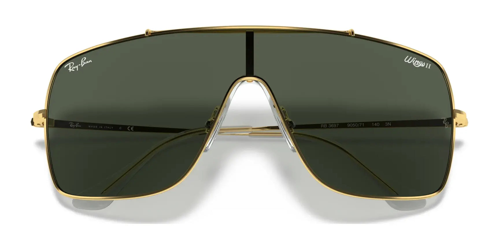 Ray-Ban WINGS II RB3697 Sunglasses | Size 135 Ray-Ban WINGS II RB3697 Sunglasses | Size 135