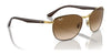 Ray-Ban RB3702 Sunglasses | Size 57 / Brown On Gold №900951 / Brown (2N 30.5%)