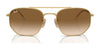 Ray-Ban RB3707 Sunglasses / Black №9257R5 / Blue (3N 10.7%) / Size 54