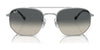 Ray-Ban RB3707 Sunglasses / Black №9257R5 / Blue (3N 10.7%) / Size 54