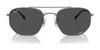 Ray-Ban RB3707 Sunglasses / Black №9257R5 / Blue (3N 10.7%) / Size 54